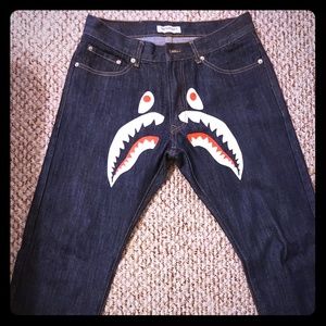 Bape Jean's waist 34